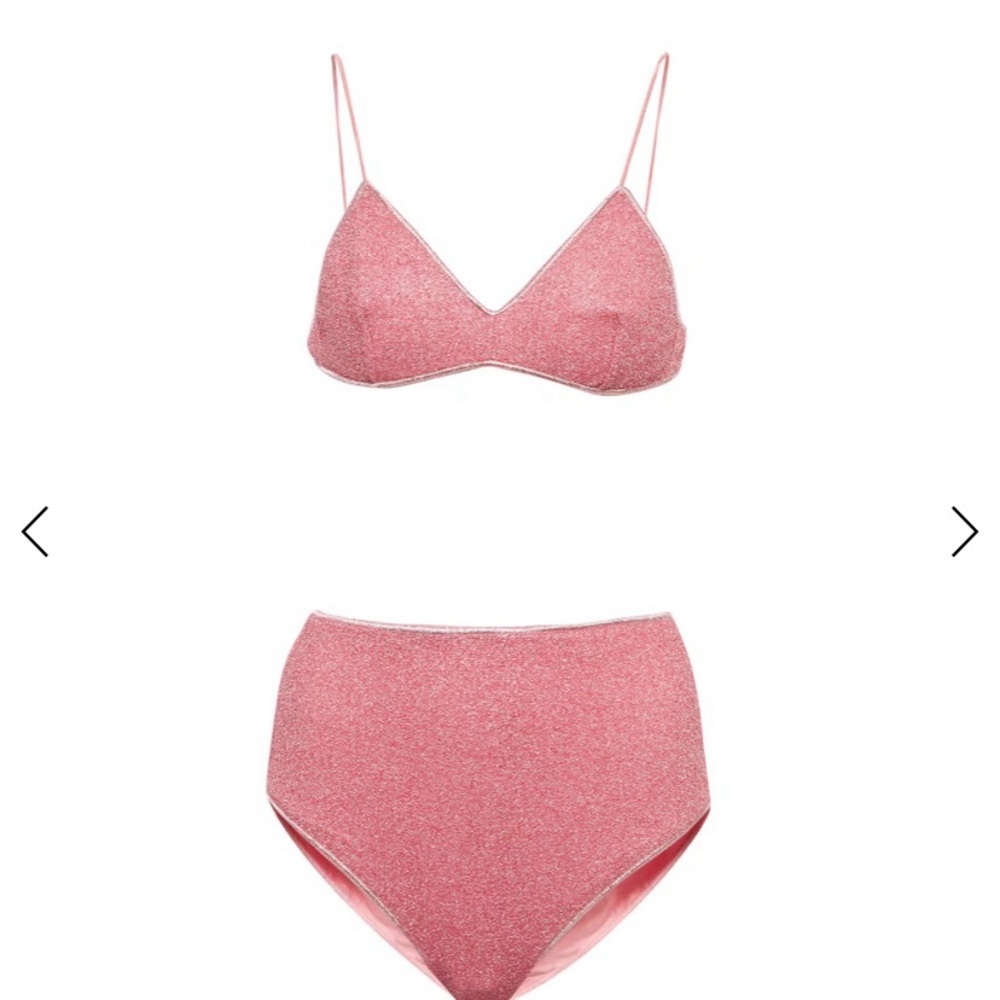 NEW with TAGS Oseree Lumiere High Rise Bikini Set SMALL